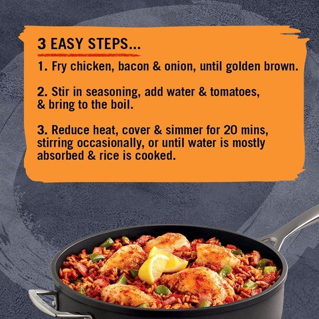 Schwartz One Pan Cajun Chicken & Rice Recipe Mix 32g