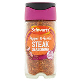 Schwartz Pepper & Garlic Steak Seasoning Jar   46g