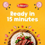 Schwartz Wrap It Smokehouse BBQ Recipe Mix 30g