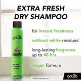 Schwarzkopf Got2b Extra Fresh Dry Shampoo 200ml