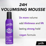 Schwarzkopf got2b Volumaniac Mousse 250ml