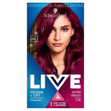 Schwarzkopf Live Intense Colour & Lift Permanent Hair Dye Ultra Violet L76