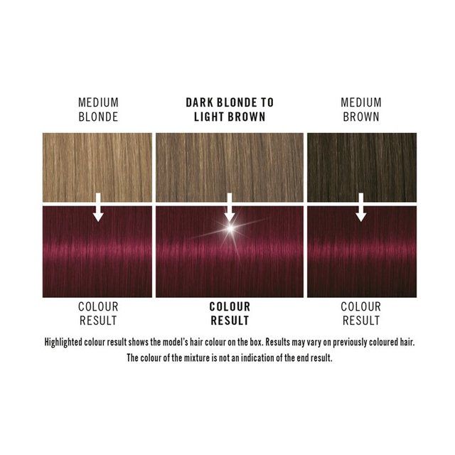 Schwarzkopf LIVE U68 Ruby Glaze Red Permanent Hair Dye