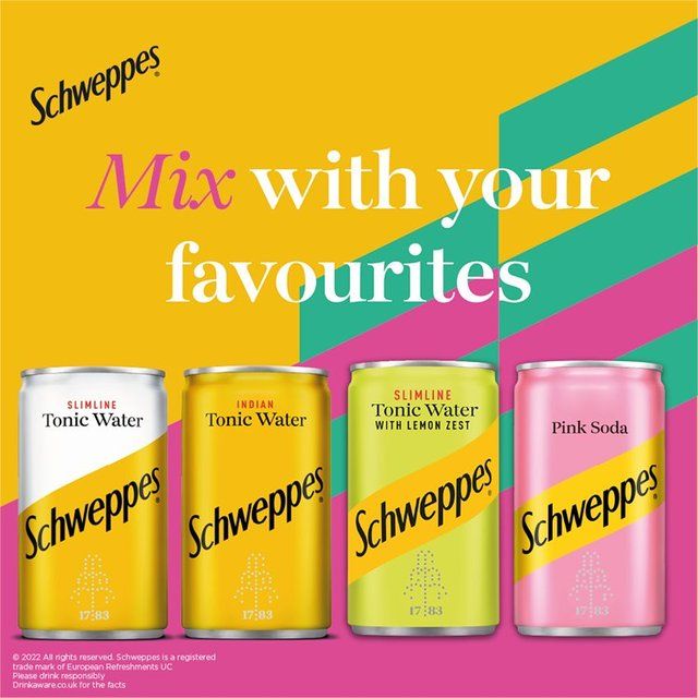 Schweppes Pink Soda 12 x 150ml
