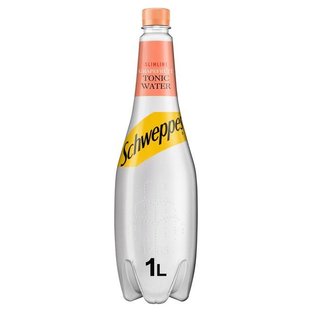 Schweppes Slimline Grapefruit Tonic Water 1L