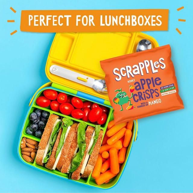 Scrapples Kids Apple & Mango Crisps Multi-Box   5 x 12g