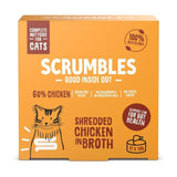 Scrumble Wet Cat Shredded Chicken in Broth 12 x 70g