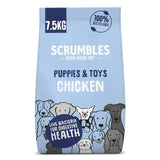 Scrumbles Gluten free Puppies & Toys Chicken Dry Dog Food   7.5kg