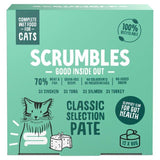 Scrumbles Wet Cat Pate Classic Selection 12 x 80g