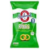 Seabrook Loaded Rings Sour Cream & Onion 5 per pack