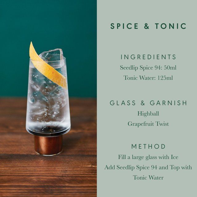 Seedlip Spice 94 Non-Alcoholic Spirit 70cl