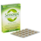 Senokot 7.5mg Tablets Adult Senna Laxative Constipation 20s
