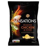 Sensations Roasted Chicken & Thyme Sharing Bag Crisps 150g