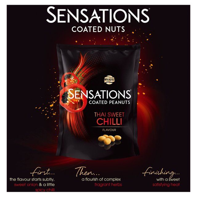Sensations Thai Sweet Chilli Coated Sharing Peanuts 150g