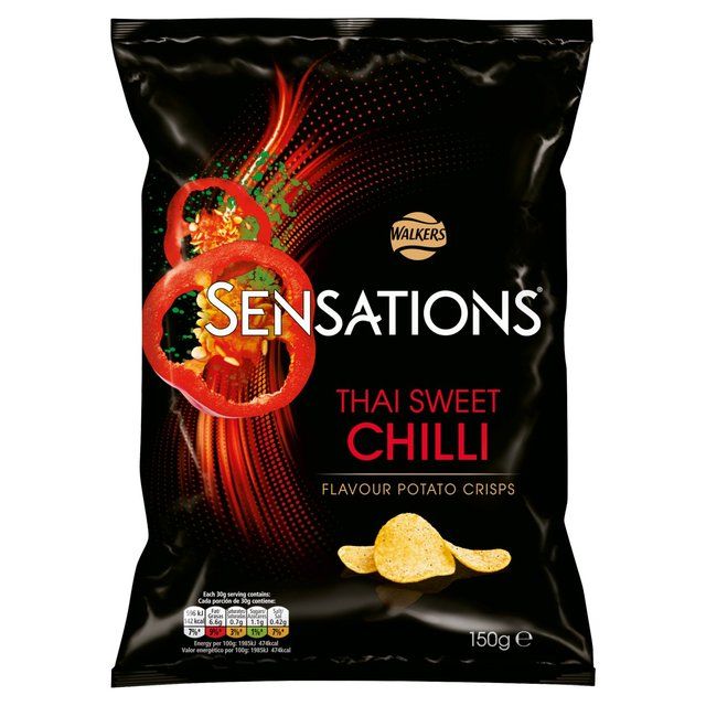 Sensations Thai Sweet Chilli Sharing Bag Crisps 150g