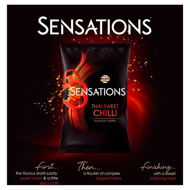 Sensations Thai Sweet Chilli Sharing Bag Crisps 150g
