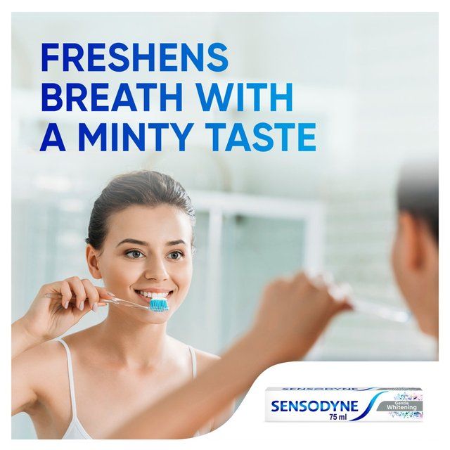 Sensodyne Sensitive Daily Care Gentle Whitening Toothpaste   75ml
