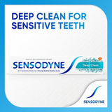 Sensodyne Sensitive Toothpaste Deep Clean Daily Care Gel   75ml