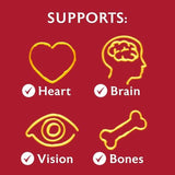 Seven Seas Cod Liver Oil One A Day Omega-3 Fish Oil & Vitamin D Caps 60 per pack