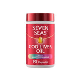 Seven Seas Cod Liver Oil Plus Multivitamins Omega-3 Fish Oil Capsules 90 per pack