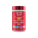 Seven Seas Cod Liver Oil Plus Multivitamins Omega-3 Fish Oil Capsules 90 per pack