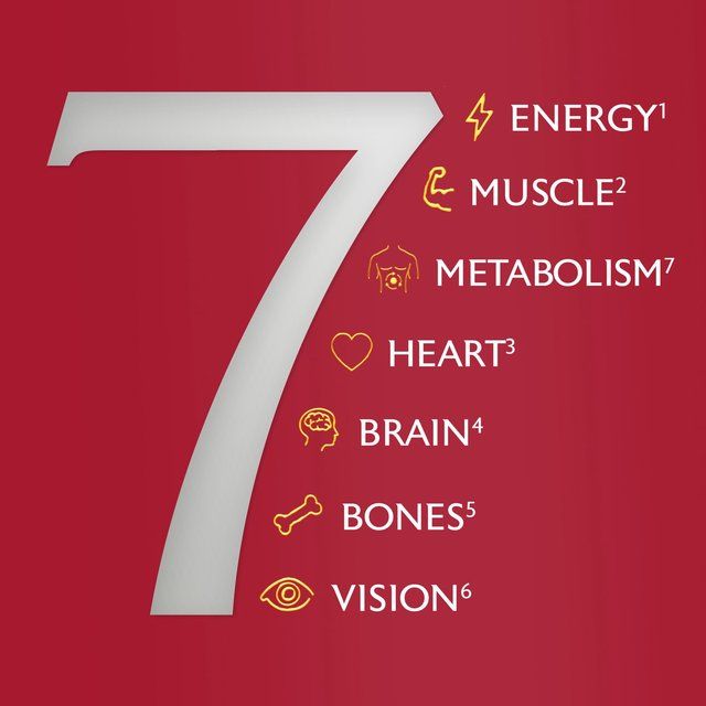 Seven Seas Perfect7 Man Plus Multivitamins & Omega-3 30 Day Duo Pack 30 per pack