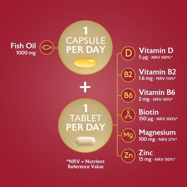 Seven Seas Perfect7 Woman Plus Multivitamins & Omega-3 30 Day Duo Pack 30 per pack