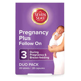 Seven Seas Pregnancy Plus Breastfeeding Vitamins with Folic Acid & Omega-3 28 Tablets + 28 Capsules