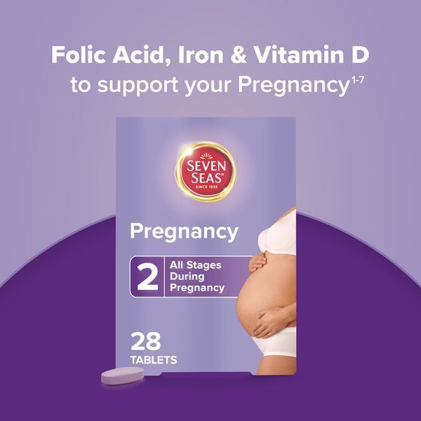Seven Seas Pregnancy Vitamins with Folic Acid