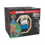 Sheba Classics Cat Trays Ocean Collection in Terrine 32 x 85g