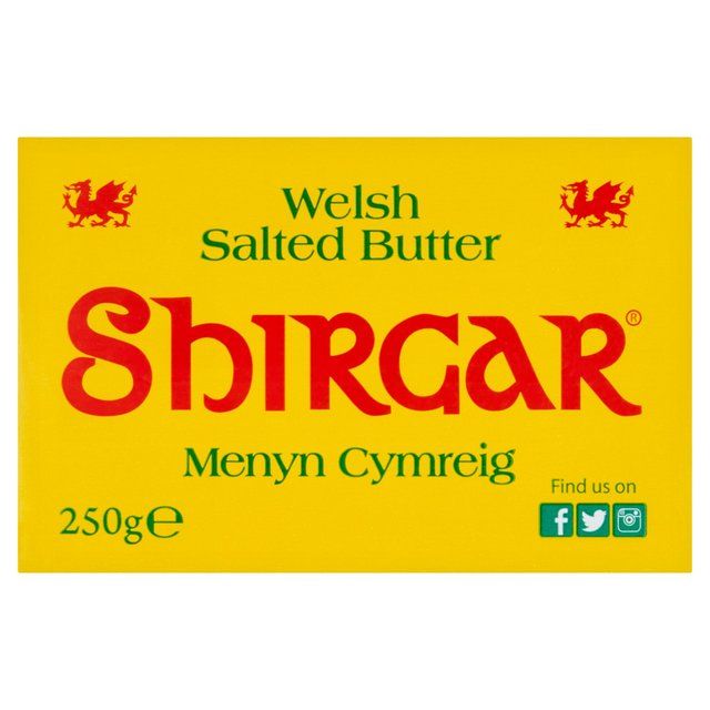 Shirgar Salted Welsh Butter 250g