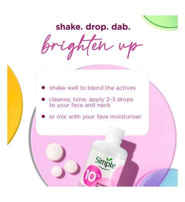 Simple Booster Serum 10% Niacinamide (Vitamin B3) 30 ML