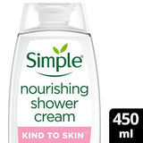 Simple Cream Nourishing Shower Gel 450ml