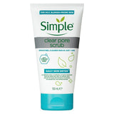 Simple Detox Clear Pore Scrub 150ml