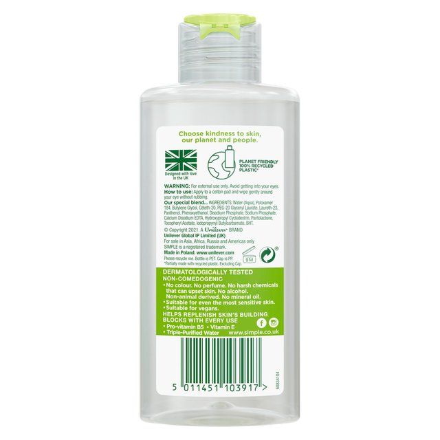 Simple Kind To Eyes Eye Make-Up Remover 125ml