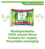 Simple Kind to Skin Biodegradable Cleansing Wipes 50 PC