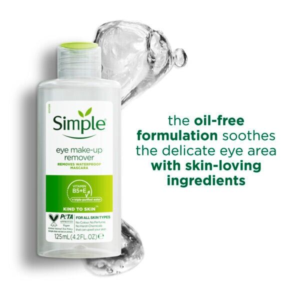 Simple Kind to Skin Eye Make-Up Remover 125ml