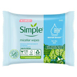 Simple Kind to Skin Micellar Biodegradable Cleansing Wipes 20 per pack