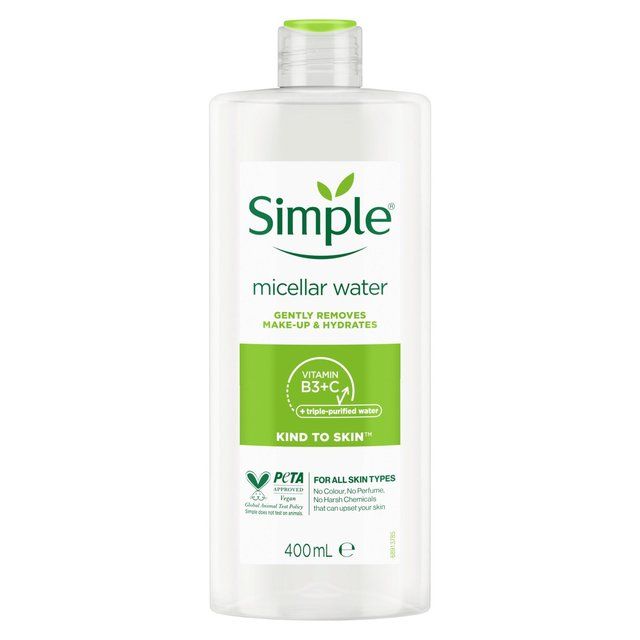 Simple Kind To Skin Micellar Cleansing Water 400ml