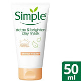 Simple Protect 'N' Glow Detox & Brightening Clay Mask 50ml