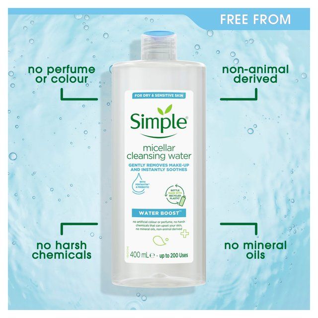 Simple Water Boost Micellar Cleansing Water 400ml