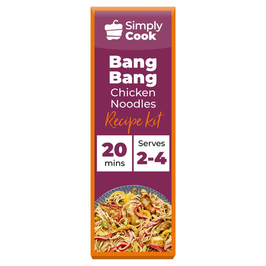 Simply Cook Bang Bang Chicken Noodles Recipe Kit 45g