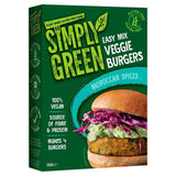 Simply Green Moroccan Spiced Veggie Burger Mix Gluten Free 200g