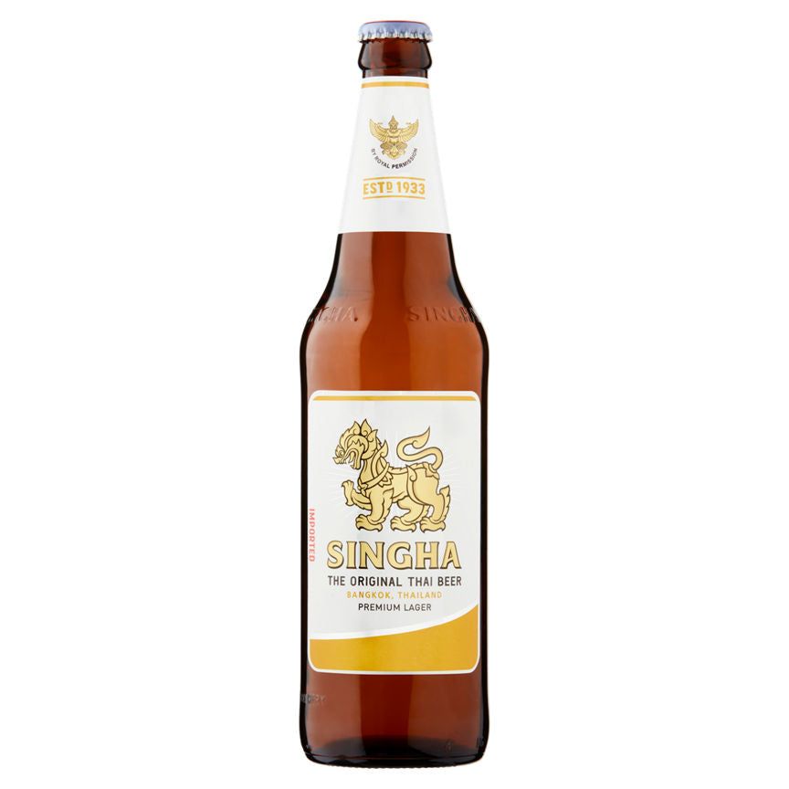 Singha Thai Beer Premium Import Lager Beer