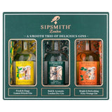 Sipsmith Mini Gin Trio Gift Set 3 x 5cl