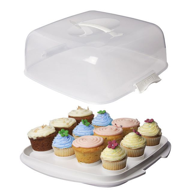 Sistema Bakery Plastic Cake & Muffin Box 8.8L