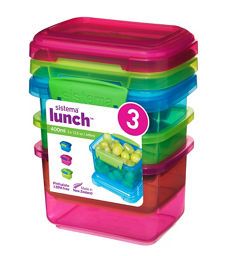 Sistema Snack Box 3 Pack