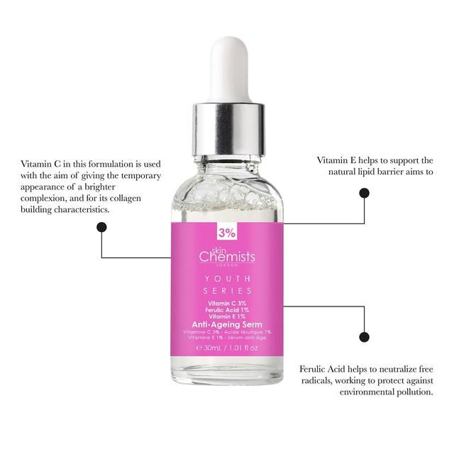 SkinChemists Youth Series Anti-Ageing Serum 30ml
