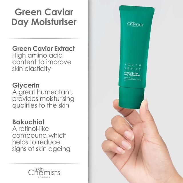 SkinChemists Youth Series Green Caviar Day Moisturiser 50ml