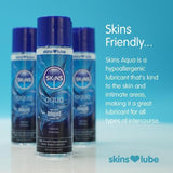Skins Aqua Water Based Lubricant 130ml